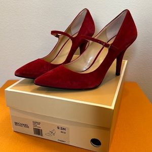 Michael Kors Claire Flex Mary Jane Suede